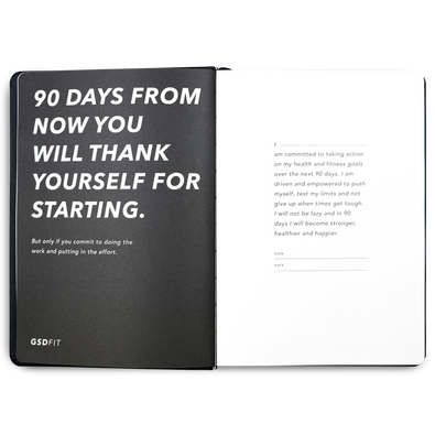 GSD FIT A5 FITNESS JOURNAL