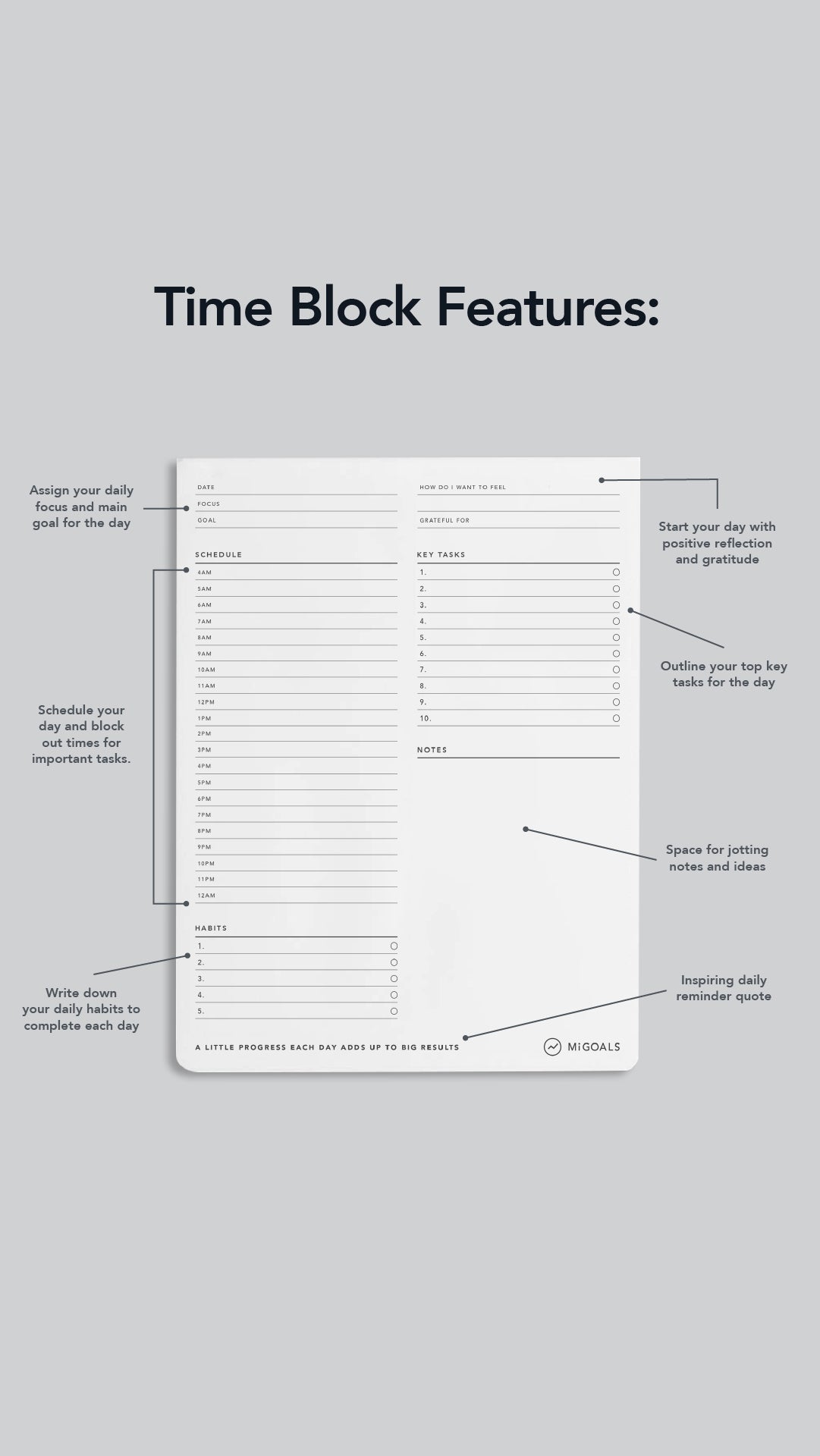 Time Block Planner | 15% Off First Order & Free Shipping*